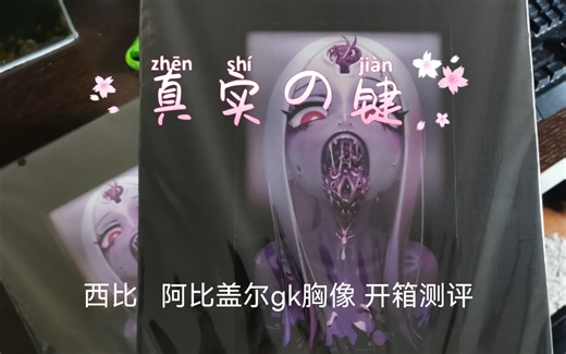 【开箱测评】真实之键 阿比盖尔gk胸像 这只舌头怪值得一战