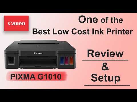Canon G1010 Printer Review + Driver Installation & Setup