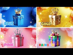 Choose Your Gift 4 🎁🌈💖✨ | Gift Box 4 - Choose One Gift | 4 giftbox 👑 #chooseyourgift