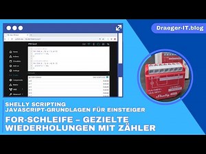 Shelly Scripting – JavaScript-Grundlagen für Einsteiger: for-Schleife – gezielte Wiederholungen