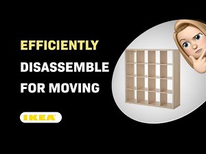 How to Efficiently Disassemble Your Ikea KALLAX for Moving