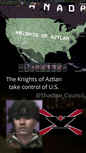 Hoi4 (TFR) Post-Caligula: Time for The Knights of Aztlan