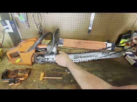 How to Install Chainsaw Chain in Proper Direction. Stihl. Husqvarna.