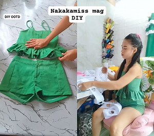 422K views · 5K reactions | Nakakamiss mag DIY. Sana soon makapag rework ulit 來 #misschediy #Rework #reuse #recreation #refashion #sustainablefashion | Miss CHE DIY | Facebook