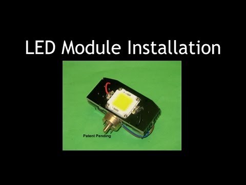 How To Install Tveden Lamp Modules DJL-LED Projector Lamp Module