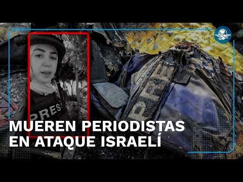 Ataque israelí mata a periodistas en Líbano; presidente libanés condena los hechos