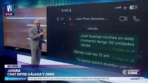 #CuartoPoder Este domingo, revelaremos las conversaciones entre la empresa Gálaga y Juan Phang Sánchez, el funcionario de la ONPE encargado de supervisar la distribución del material electoral. Encuentra los reportajes y entrevistas del programa AQUÍ ► https://t.co/T3blzG3s0R
