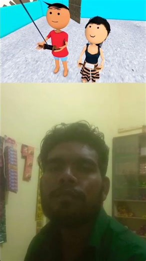 भाई बहन और पतंग रियल कार्टून #comedy #funny