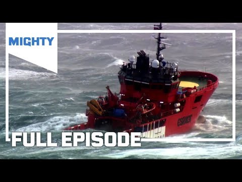 World's Largest Oil Rig Battles Epic North Sea Storms | Mighty Ships - Season 8 Episode 6
