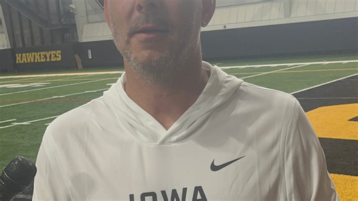 7 good minutes with Iowa offensive coordinator Tim Lester at media day