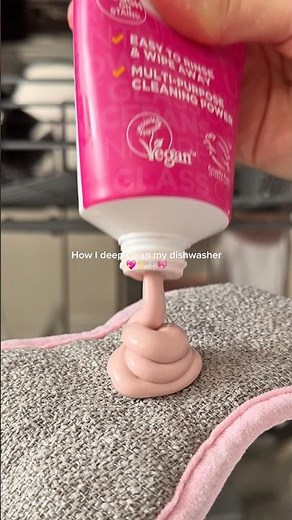 How I deep clean my dishwasher step by step 🫧✨💖 | Ad | #cleaning #deepcleaning #cleantok #asmr