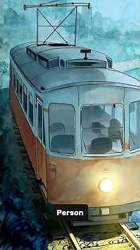 Trolley-Problem erklärt 🚋 Würdest DU entscheiden? #shorts #ethik #trolleyproblem #philosophie #moral