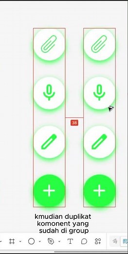 Cara Cepat Bikin Floating Button di Figma! (Gak Sampai 1 Menit) #FigmaTutorial #UIDesign #FigmaTips