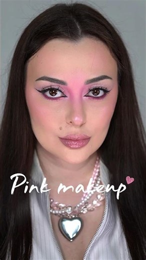 pink makeup tutorial with Ensley Reign palette Forevermore
