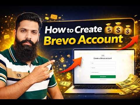 How to Create Brevo Account (Step-by-Step) | Email Marketing for Beginners 💰