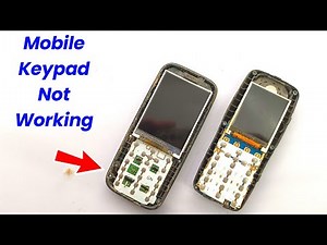 Keypad mobile keys not working | mobile keypad not working | keypad mobile repairing | mobile repair