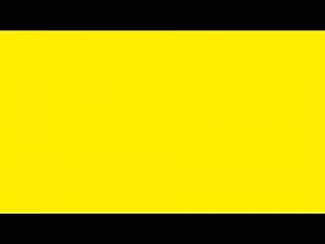 1 Hour Yellow Screen | Solid Bright Yellow Background | No Sound