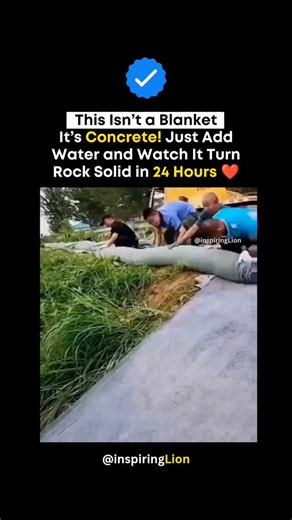 Arjun Singh Kalsi | Mindset | Looks like cloth, works like concrete — this invention is saving lives and building futures.❤️ Sometimes, the smartest solutions come in... | Instagram