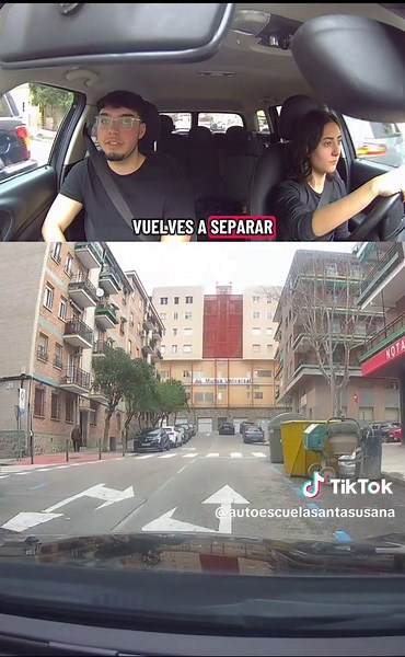 A PROBLEMAS, SOLUCIONES DISTANCIAS LATERALES #carnetdeconducir🚘💨 #permisob🚘 #autoescuela #toledo #distancia