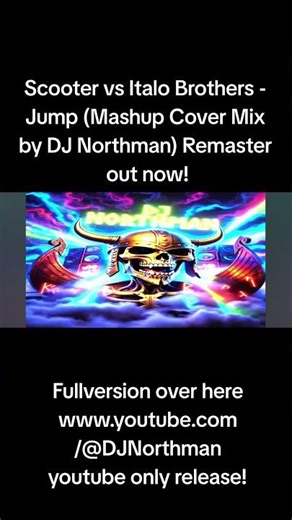 Scooter vs Italo Brothers - Jump (Mashup Cover Mix by DJ Northman) remaster #newmusic #mashup #mix