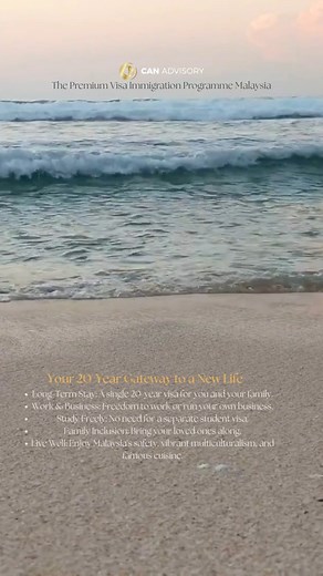 Secure your future in Malaysia with the Premium Visa Programme (PVIP). We provide expert guidance on this exclusive immigration pathway, offering long-term residency and unparalleled business flexibility for global investors and talented individuals. Let's build your Malaysian legacy.  Contact us for a confidential consultation sales@canadvisory.com.my or +6013 2883355 | CAN Advisory Sdn Bhd | Facebook