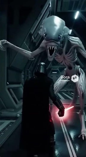Darth Vader vs Alien Xenomorph
