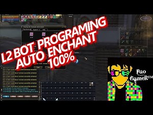 HOW TO ENCHANT AUTOMATIC USING THE BOT PROGRAMING - LineAge 2 - FuoGamer