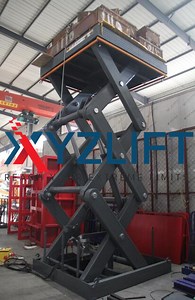 [Hot Item] Xyzlift Customized Large Load Capacity Hydraulic Electric Fixed Stationary Scissor Lift
