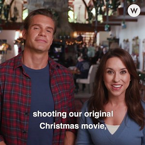 Go behind-the-scenes of #TimeForUsToComeHomeForChristmas and find out why Lacey Chabert and Stephen Huszar loved being a part of the festive movie! 🎬💗 #CountdownToChristmas | W Network