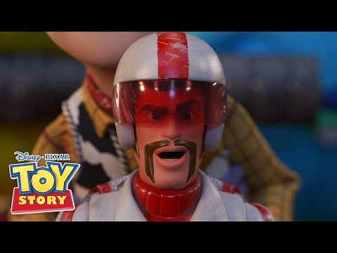Bike Jump To Forky | Toy Story 4 | Disney Channel UK