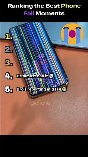Ranking The Best Phone Fails 📱