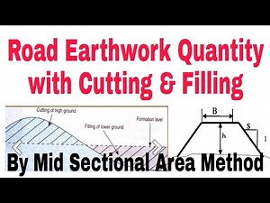 Road Earthwork Quantity Calculation