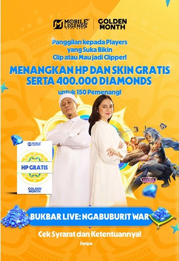 Ikuti Challenge BUKBAR MLBB untuk Menangkan Hadiah!
