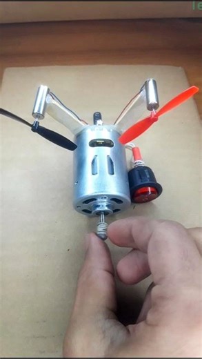 DIY 12V Generator vs Drone Motors#experiment #science #shorts