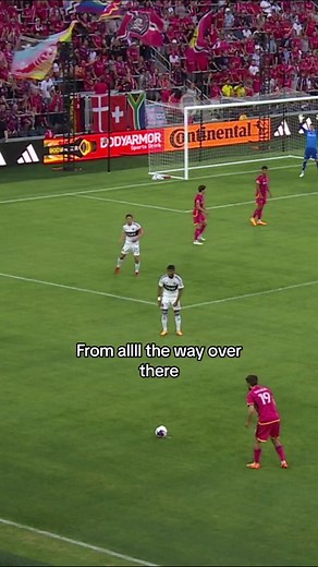 Incredible Free Kick Goal in MLS Soccer