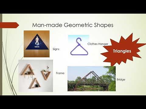 Mathematics Geometric Shapes in Natural or Man made Objects Grade 1