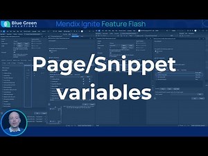 ✅ Mendix Page/Snippet Variables – How to Simplify Data Handling in Pages