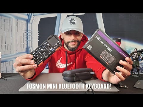 ●Fosmon Mini Bluetooth Keyboard With Trackpad | Review!