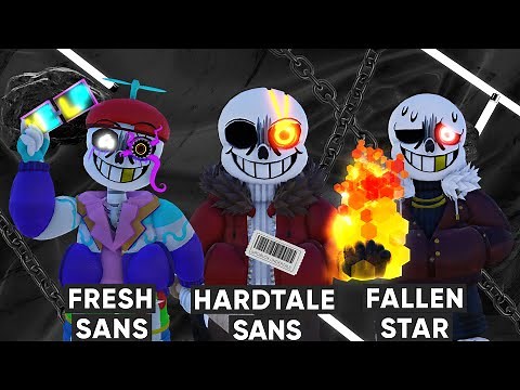 Roblox | Multiverse Of SUS | Fresh Sans [2 phases] | HardTale Sans | Fallen Star Sans