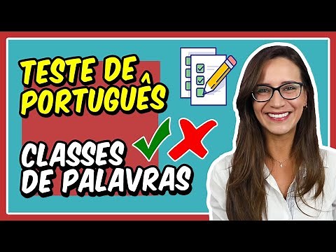 PORTUGUESE TEST – WORD CLASSES (Morphology) || Prof. Letícia Góes
