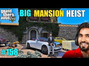 BIG MANSION HEIST IN CAYO PERICO| GTA V TECHNO GAMERZ GAMEPLAY #158 #technogamerzgta5