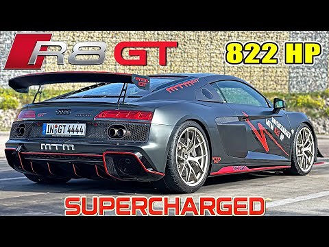 822HP Audi R8 V10 GT SUPERCHARGED by MTM // REVIEW on AUTOBAHN