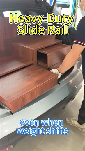 Heavy-Duty Locking Slides — Safety first for demanding storage needs