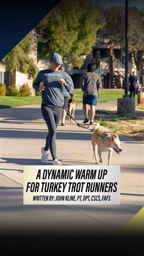 Thanksgiving brings time with loved ones, gratitude, and plenty of good food. It’s also a day for movement! Whether you’re gearing up for a local Turkey Trot or your family’s annual flag football game, being ready to move safely is key. Check out this week’s Spooner blog to learn three dynamic warm-ups prescribed by physical therapist John Kline. They are quick, effective, and easy to do before taking on your Turkey Day activities with your flock. https://bit.ly/TurkeyTrotWarmUp #turkeyday5k #tu