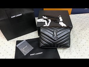 SAINT LAURENT Loulou Medium Quilted Leather Shoulder Bag Review