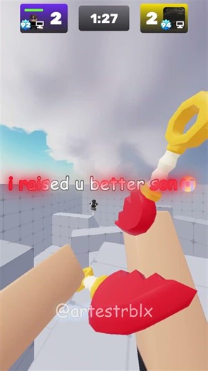 get clapped buddy😭✌️ #roblox #rivals #viral