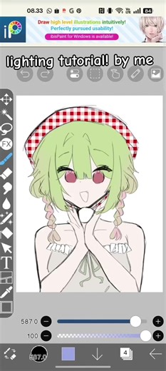 Lighting Tutorial in ibisPaint X: Step-by-Step Guide