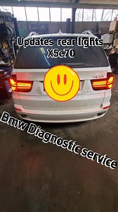 Replace rear light x5 e70 | Bmw Diagnostic service