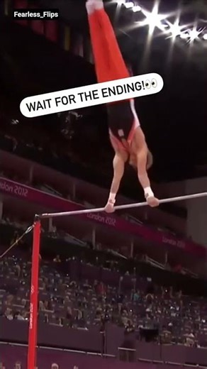 Beautiful high bar routine by Olympic medalist Epke Zonderland 🙌#gymnastic /repost by Fearless_Flips