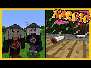 BEAT ITACHI & KISAME! Minecraft Naruto Mod Episode 25